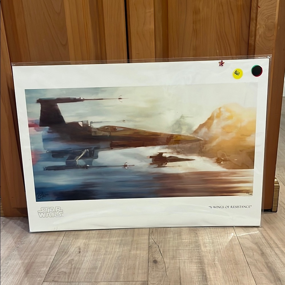 Star Wars “X-Wings Of Resistance” Poster